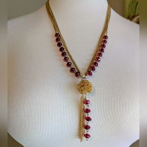 2/$18 Multi-Strand & Crystal Necklace